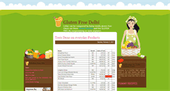 Desktop Screenshot of glutenfreedelhi.com